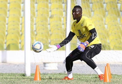 Ghanaian goalkeeper Richard Ofori