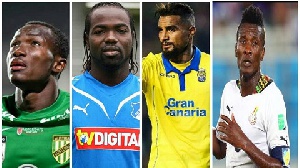 Ghanaian players who failed their medica