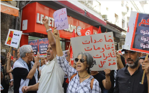 Tunisians voice frustration over economic hardship and the lack of opportunities for a better future
