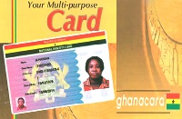 File photo of a National ID card
