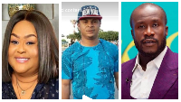 Vivian Jill, Kwabena Boakye and Dr Likee are Kumawood actors