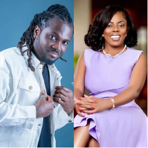 Andy confesses his love to Nana Aba