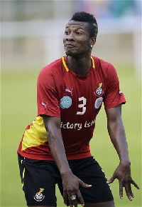 Embattled Black Stars captain, Asamoah Gyan