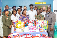 The Kevin Okyere Foundation made donations to Children and Mothers at the 37 Military Hospital