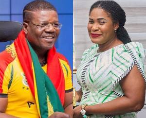 Rockson-Nelson Dafeamekpor (L) is married to Ebi Bright (R) Rockson-Nelson Dafeamekpor (L) is married to Ebi Bright (R)