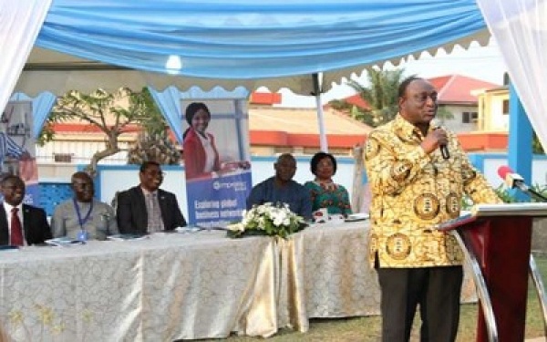 Trade Minister, Alan Kyerematen addressing the gathering