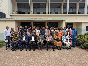 Participants at the training