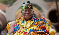 Otumfuo Osei Tutu II is the king of the Ashantis