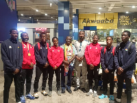 Ghana's Junior National Badminton team