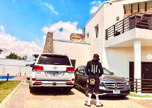Shatta With New Benz.png