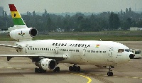 Collapse Ghana Airways plane