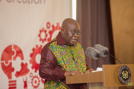Akufo-Addo, says Ghanaians are renowned for their sense of enterprise, creativity and innovation