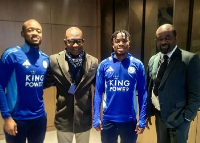 L-R: Jordan Ayew, Mark Addo, Issahaku and Kurt Okraku