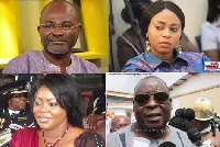 Adwoa Safo, Ken Agyapong have, according to the study made zero contributions in the house.
