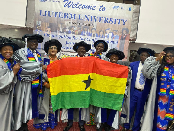 The ceremony also witnessed the graduation of eleven other distinguished Ghanaians