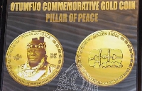 The Otumfuo Commemorative Gold Coin was launched on December 12, 2021