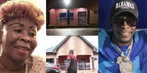 Picture of the house Shatta Wale bought for his mother