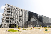 The new Ministry of Finance building at Kanda, Accra