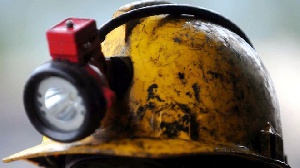 Three miners were trapped in the Anglo-Gold Ashanti's mining site