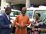 Ministry of Health donates ambulances to four government institutions