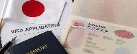 A filie photo of a Japan visa