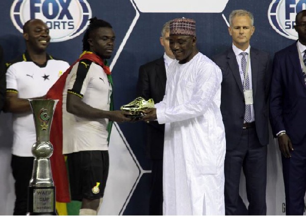 Stephen Sarfo was named Man of the Match in their 4-1 walloping of sworn rivals Nigeria