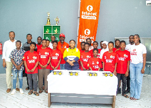 Students in Wiamoase and Obuasi participated in the Telecel Ashanti Codesprogramme