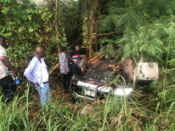 NPP’s Abronye involved in an accident