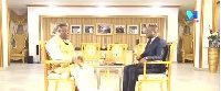 Archbishop Nicholas Duncan-Williams speaking to Good Evening Ghana Host, Paul Adom Otchere