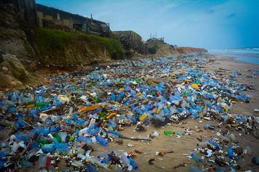 It is estimated that in Ghana, waste produced from plastic packaging amounts to 270 tonnes per day