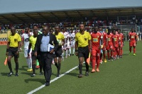 Asante Kotoko escaped with a point in Sogakope