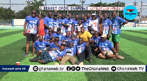 The Presec 1990 year group players