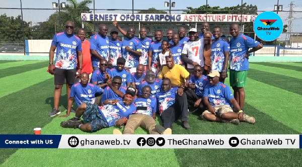 The Presec 1990 year group players