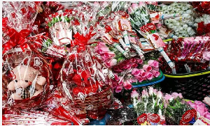 Local entrepreneurs have been stocking up on Valentine-themed products