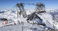 A cable car at the Cime Caron mountain, seen in a file photo