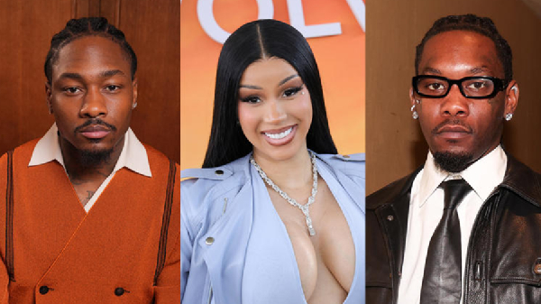 Stefon Diggs, Cardi B and Offset