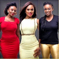kosua Hanson, Jessica Opare Saforo and Chantelle Asante