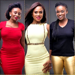 kosua Hanson, Jessica Opare Saforo and Chantelle Asante