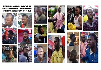 Police released the photos on December 11 with a GHC10k bounty on each