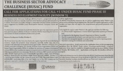 Busac fund to empower private sector