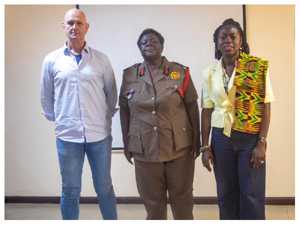 CFO Johan Tuitert (L), CFO Daniella Mawusi Ntow Sapong (M)