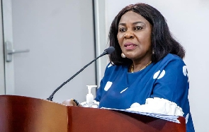 Former Minister of Sanitation and Water Resource, Cecilia Dapaah
