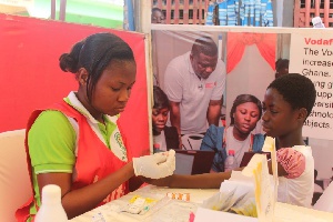 Vodafone Ghana Foundation screening 350 patients for free in the Western Region