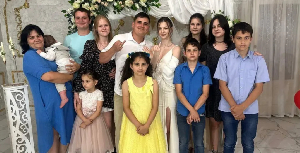 Five members if the Voronov family were killed, Zelensky said, with others missing