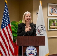USAID Mission Director, Kimberly Rosen