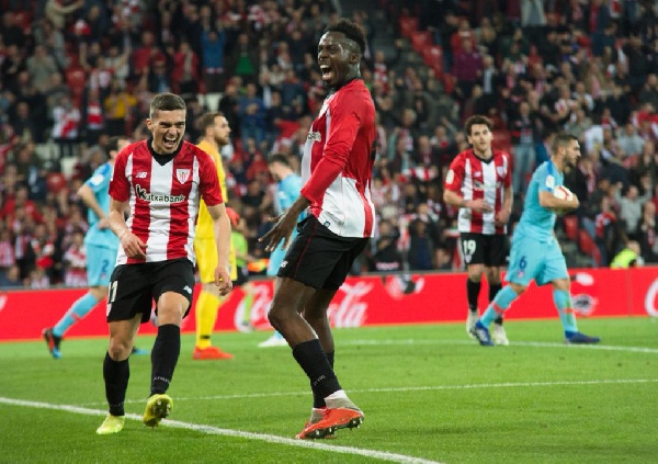 Inaki Williams sad after suffering alleged racist abuse in Spain
