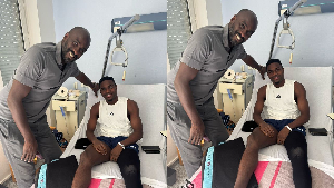 Otto Addo and Ernest Nuamah