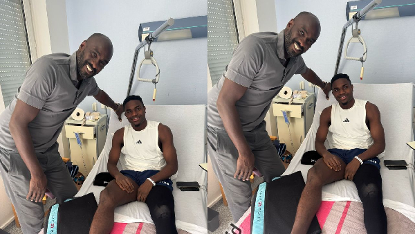 Otto Addo and Ernest Nuamah