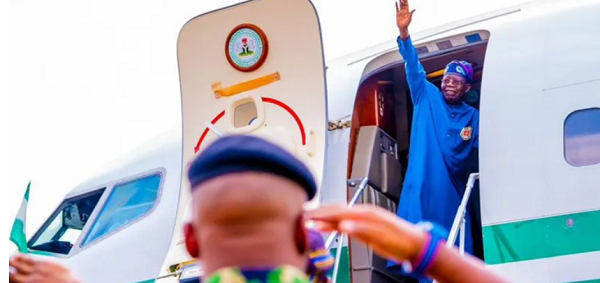 The three Nigerian presidential jets that have been impounded were in France for routine maintenance