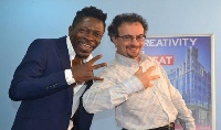 Jon Benjamin publicly declared his love for Shatta Wale during his stay in Ghana
